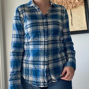 ***SOLD*** Jcrew plaid button down